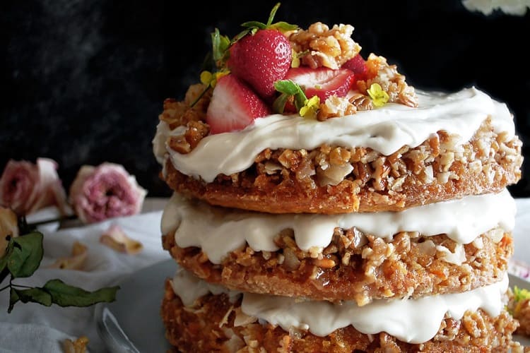 Brazilian Carrot Cake With Pralines