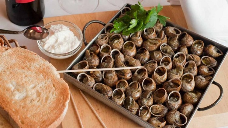 Spanish Snail Dishes